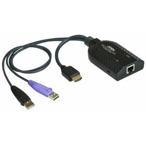 KVM switch ATEN KA7168-AX - USB/HDMI/LAN s podporou Smart Card - KA7168-AX