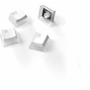 SteelSeries vyměnitelné klávesy PrismCaps, PBT, 120 kláves, bílé, US - 60203