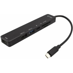 i-tec cestovní dokovací stanice USB-C, HDMI, 4K, PD, 60W, černá - C31TRAVELEASYDOCKPD