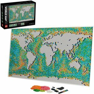 LEGO® Art 31203 Mapa světa - 31203