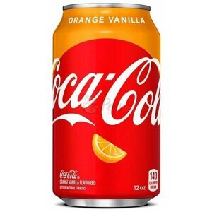 Coca Cola Orange Vanilla, limonáda, pomeranč/vanilka, 355 ml - 0049000078954
