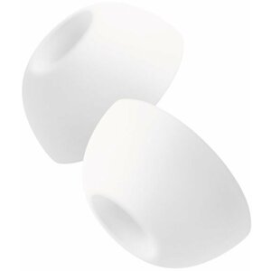 FIXED náhradní silikonové špunty pro Apple Airpods Pro, M, bílá - FIXPL-M