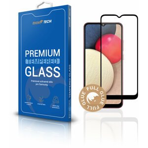 RhinoTech 2 ochranné sklo pro Samsung Galaxy A02s, 2.5D, černá - RT204