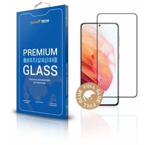 RhinoTech 2 ochranné sklo pro Samsung Galaxy S21 5G, 2.5D, černá - RT208