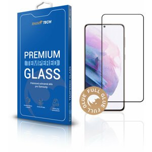 RhinoTech 2 ochranné sklo pro Samsung Galaxy S21+ 5G, 2.5D, černá - RT209