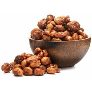 GRIZLY ořechy - arašídy ve slaném karamelu s medem, 500g - ASMM5