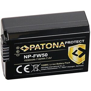 PATONA baterie pro Sony NP-FW50 1030mAh Li-Ion Protect - PT12485