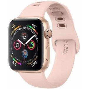 Spigen silikonový řemínek pro Apple Watch 40/38 mm, růžová - 061MP25406