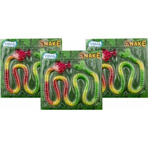 VIDAL Snake Jelly, želé, 3x66g - 2190174