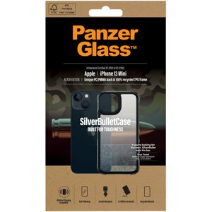 PanzerGlass ochranný kryt SilverBullet ClearCase pro Apple iPhone 13 mini, černá - 0318