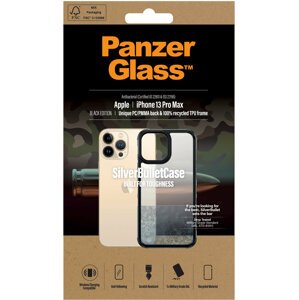 PanzerGlass ochranný kryt SilverBullet ClearCase pro Apple iPhone 13 Pro Max, černá - 0320
