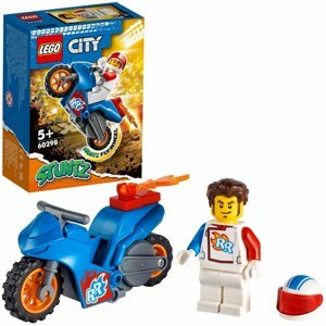 LEGO® City 60298 Kaskadérská motorka s raketovým pohonem - 60298