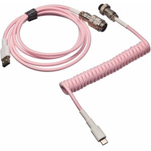 CZC.Gaming Serpent, USB-C/USB-A, 1,5m, růžový - CZCGA004P