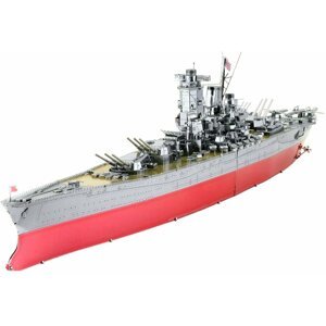 Stavebnice ICONX Yamato - válečná loď, kovová - 0032309013887