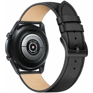 FIXED kožený řemínek pro smartwatch s šířkou 22mm, černá - FIXLST-22MM-BK