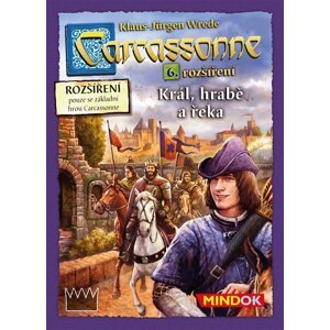 Desková hra Carcassonne - Král, hrabě a řeka, 6. rozšíření - 005
