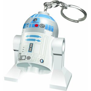Klíčenka LEGO Star Wars - R2D2, svítící figurka - LGL-KE21H