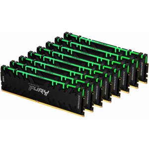 Kingston Fury Renegade RGB 256GB (8x32GB) DDR4 3200 CL16 - KF432C16RBAK8/256