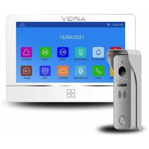 VERIA SET Videotelefon VERIA 8277B bílý + VERIA 831 série 2-WIRE - S-8277B-831
