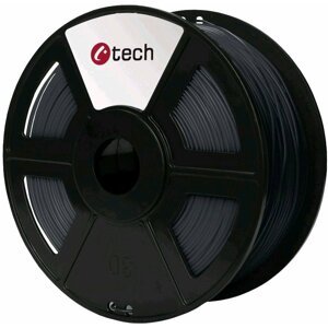 C-TECH tisková struna (filament), HIPS, 1,75mm, 1kg, šedá - 3DF-HIPS1.75-DG