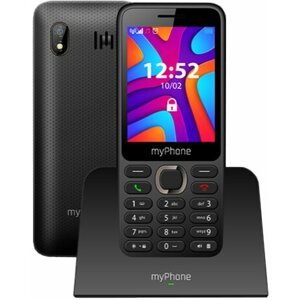 myPhone S1 černý s nabíjecím stojánkem - TELMYS1BK