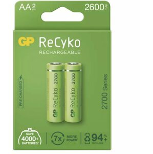 GP nabíjecí baterie ReCyko 2700 AA (HR6), 2ks - 1033224170