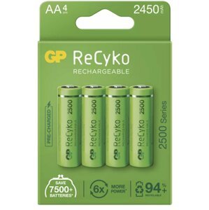 GP nabíjecí baterie ReCyko 2500 AA (HR6), 4ks - 1032224250