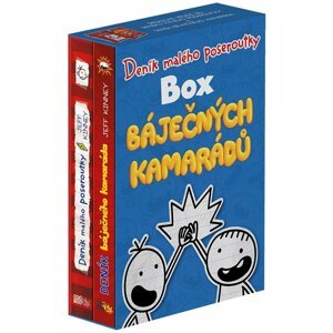 Kniha Deník malého poseroutky - Box báječných kamarádů, box - 9788075449153