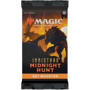 Karetní hra Magic: The Gathering Innistrad: Midnight Hunt - Japonský Set Booster (12 karet) - 0630509987221