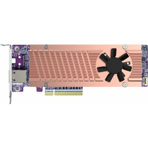 QNAP QM2-2P410G1T - rozšiřující karta pro disky SSD M.2 2280 PCIe, (Gen4 x8) - QM2-2P410G1T