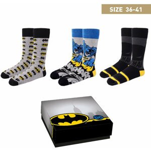 Ponožky Batman - 3 páry (36-41) - 08445484059472