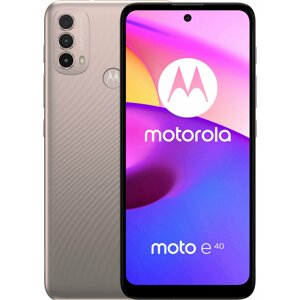 Motorola Moto E40, 4GB/64GB, Pink Clay - PAVK0003RO