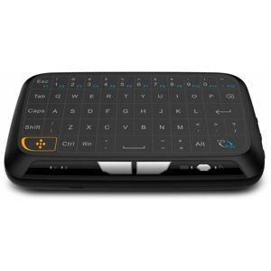 XtendLan H18 dálkové ovládání, klávesnice, touchpad, černá - XL-DOH18