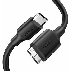 UGREEN kabel USB-C - micro USB (M/M), 1m, černá - 20103