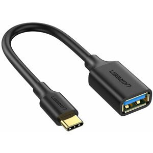 UGREEN adaptér USB-C - USB-A 3.0 (M/F), černá - 30701