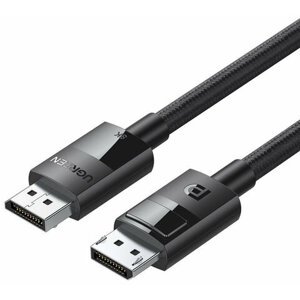 UGREEN kabel Displayport 1.4, 8K@60Hz, opletený, 2m, černá - 80392