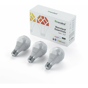 Nanoleaf Essentials Smart A19 Bulb, E27 3 Pack - NL45-0800WT240E27-3P