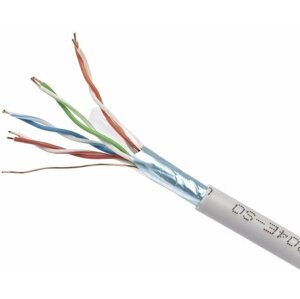 Gembird síťový FTP kabel, cat. 5e drát, 305m - FPC-5004E-SOL