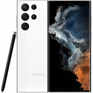 Samsung Galaxy S22 Ultra 5G, 12GB/256GB, Phantom White - SM-S908BZWGEUE