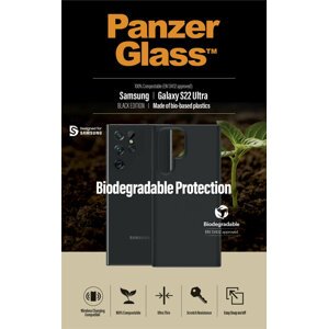 PanzerGlass ochranný kryt Biodegradable pro Samsung Galaxy S22 Ultra, 100% kompostovatelný Bio obal, - 0376