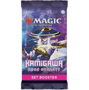 Karetní hra Magic: The Gathering Kamigawa: Neon Dynasty - Set Booster (12 karet) - 0195166104973