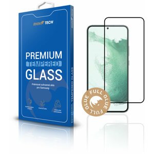 RhinoTech ochranné sklo pro Samsung Galaxy S22+ 5G, 2.5D, černá - RT236