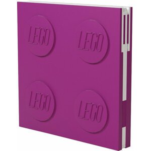 Zápisník LEGO, s gelovým perem, fialová - 52438