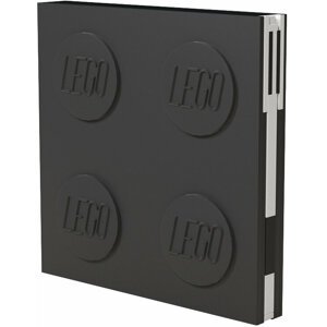 Zápisník LEGO, s gelovým perem, černá - 52447