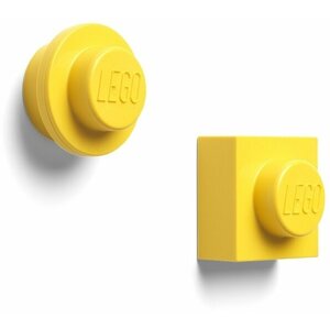 Magnety LEGO, set 2ks, žlutá - 40101732