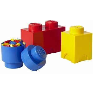 Úložný box LEGO, multi-pack, 3ks, barevné - 40140001