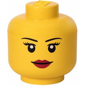 Úložný box LEGO Hlava - dívka (L) - 40321725