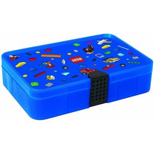 Úložný box LEGO Iconic, s přihrádkami, modrá - 40840002