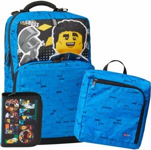 Batoh LEGO CITY Police Adventure Optimo Plus, školní set, 20L - 20228-2205