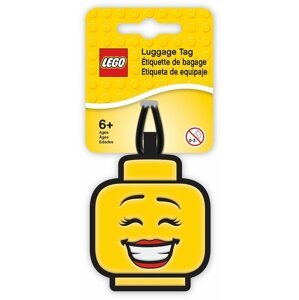 Jmenovka na zavazadlo LEGO Iconic - Hlava dívky - 51168